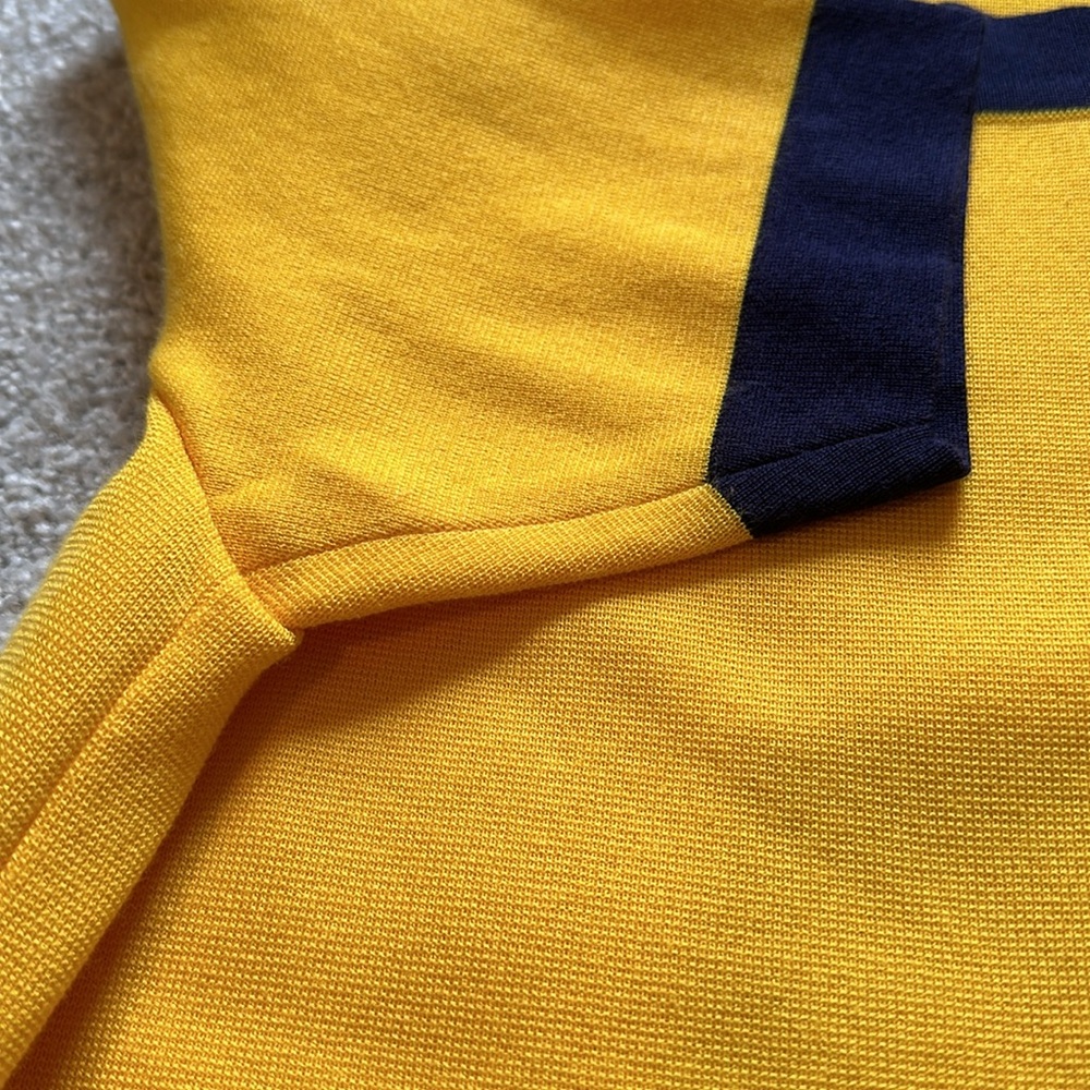 Yves Saint Laurent Yellow and Black Midi Dress - Picture 11 of 16